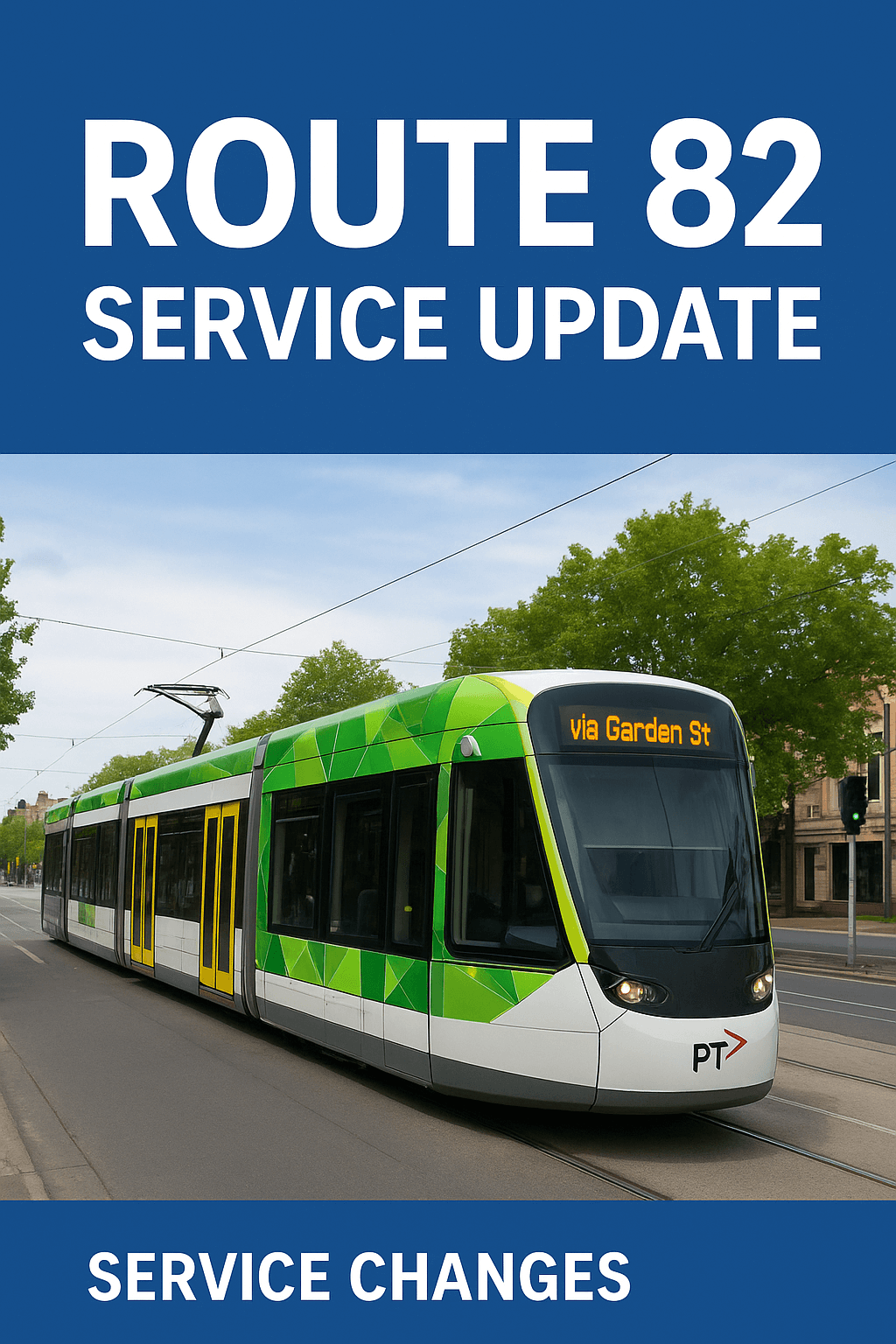 Route 82 Melbourne tram service resumes after overnight delay